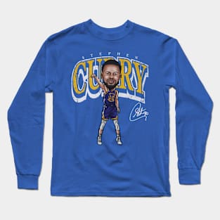 Steph Curry GSW Cartoon Long Sleeve T-Shirt